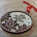 bonne année décoration de sapin
