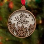 bonne année décoration de sapin