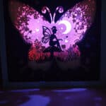 fee papillon veilleuse enfant c0067 2
